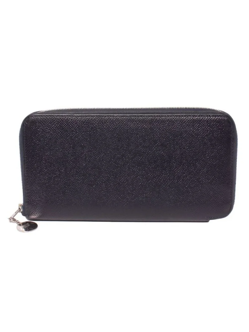 Hermes Zip Around Wallet Silver Azap Silk'in